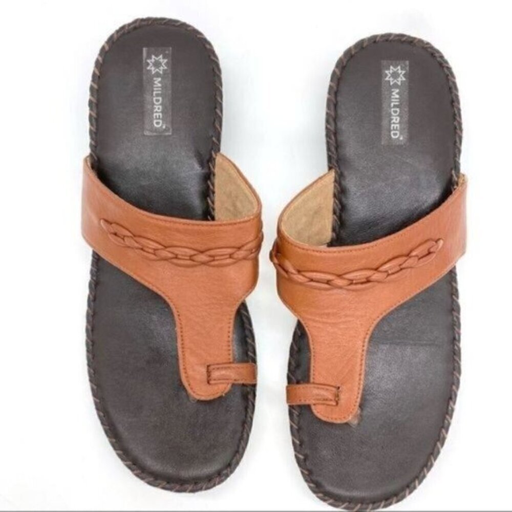 Mildred Women’s Padded Thong Sandals - Picture 15 of 16